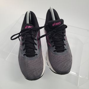 Asics Gel Flux 5‎ Women’s Running Walking Shoes Grey Black Size 9 (T861N)